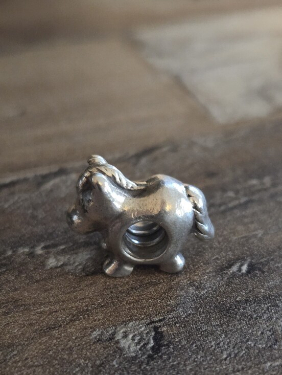 Pandora Jewelry - Pandora Silver Horse Bead Charm